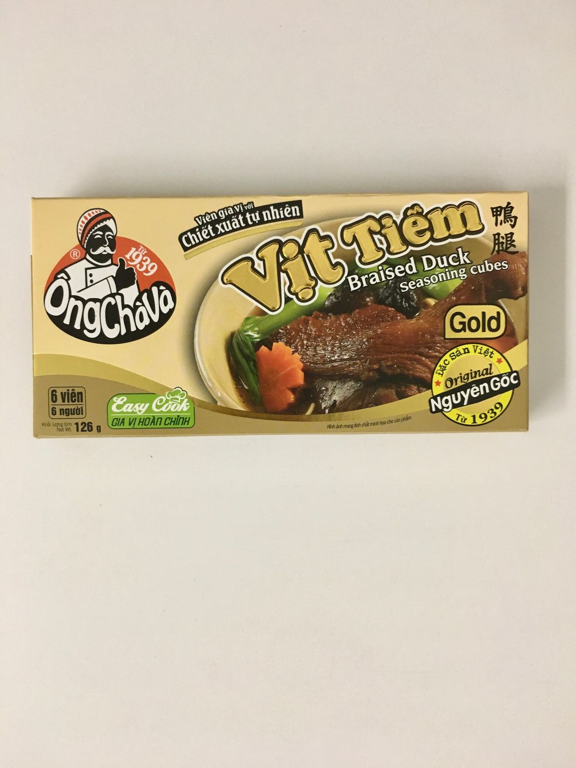 ONGCHAVA SEASONING CUBE VIT TIEM 80X126G