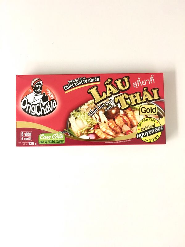 ONGCHAVA SEASONING CUBE LAU THAI 80X126G