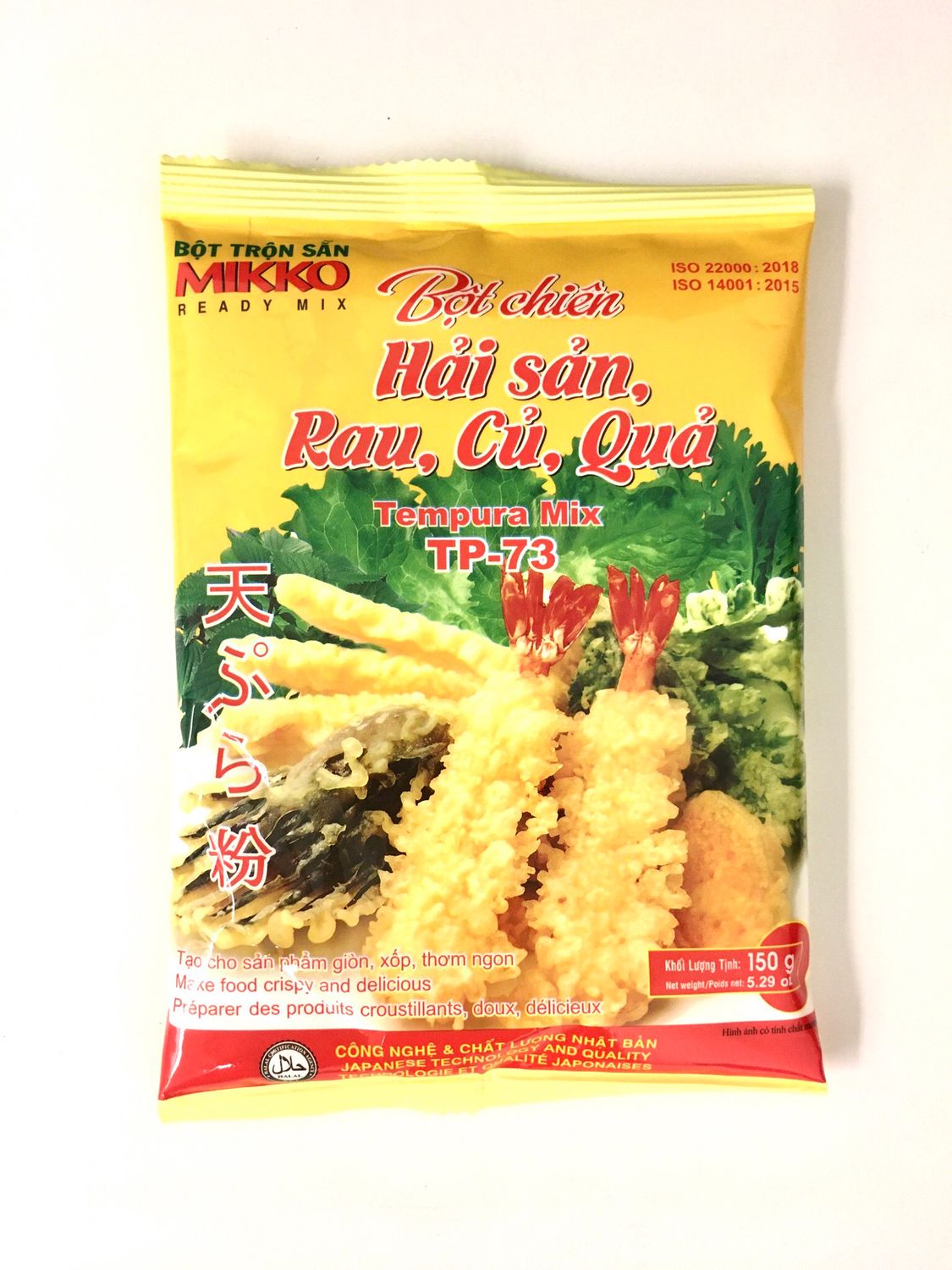 MIKKO CRISPY FRY FLOUR (TEMPUERA MIX POWDER) 60X150G