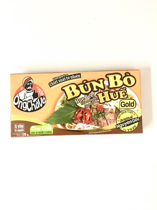 ONGCHAVA SEASONING CUBE BUN BO HUE 80X126G
