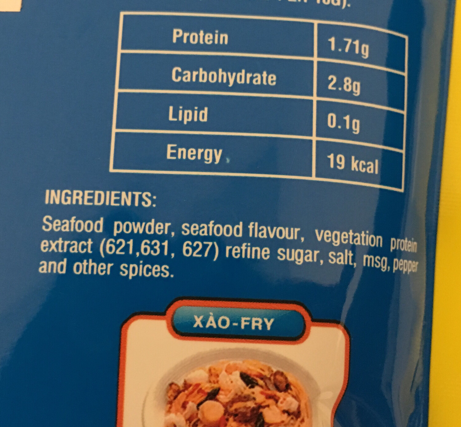 VN SEAFOOD GRANULES (HAT NEM HAI SAN) 60X250G