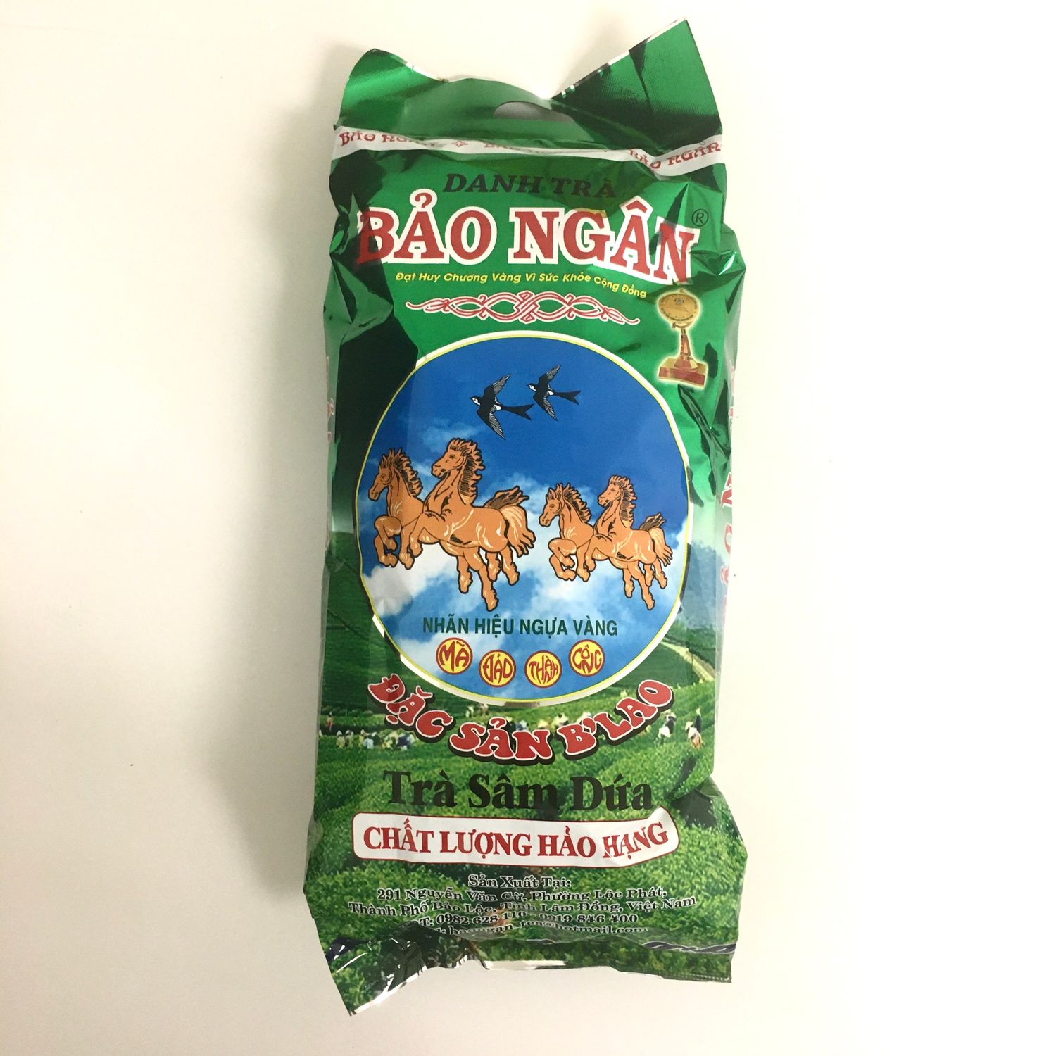 BAO NGAN PANDAN TEA 5X10BGSX350G