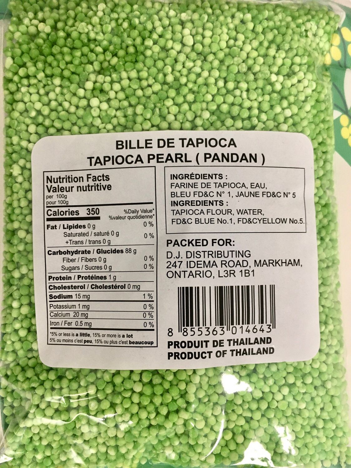 PHOENIX TAPIOCA PEARL (GREEN) 50X300G