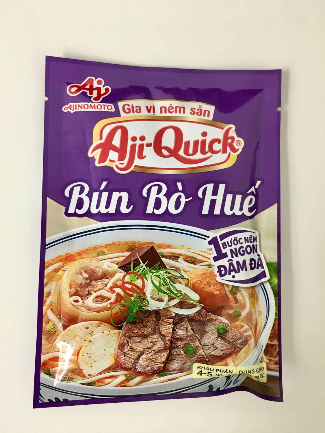 AJIQUICK HUE BEEF NOODLE SOUP PASTE 120X59G