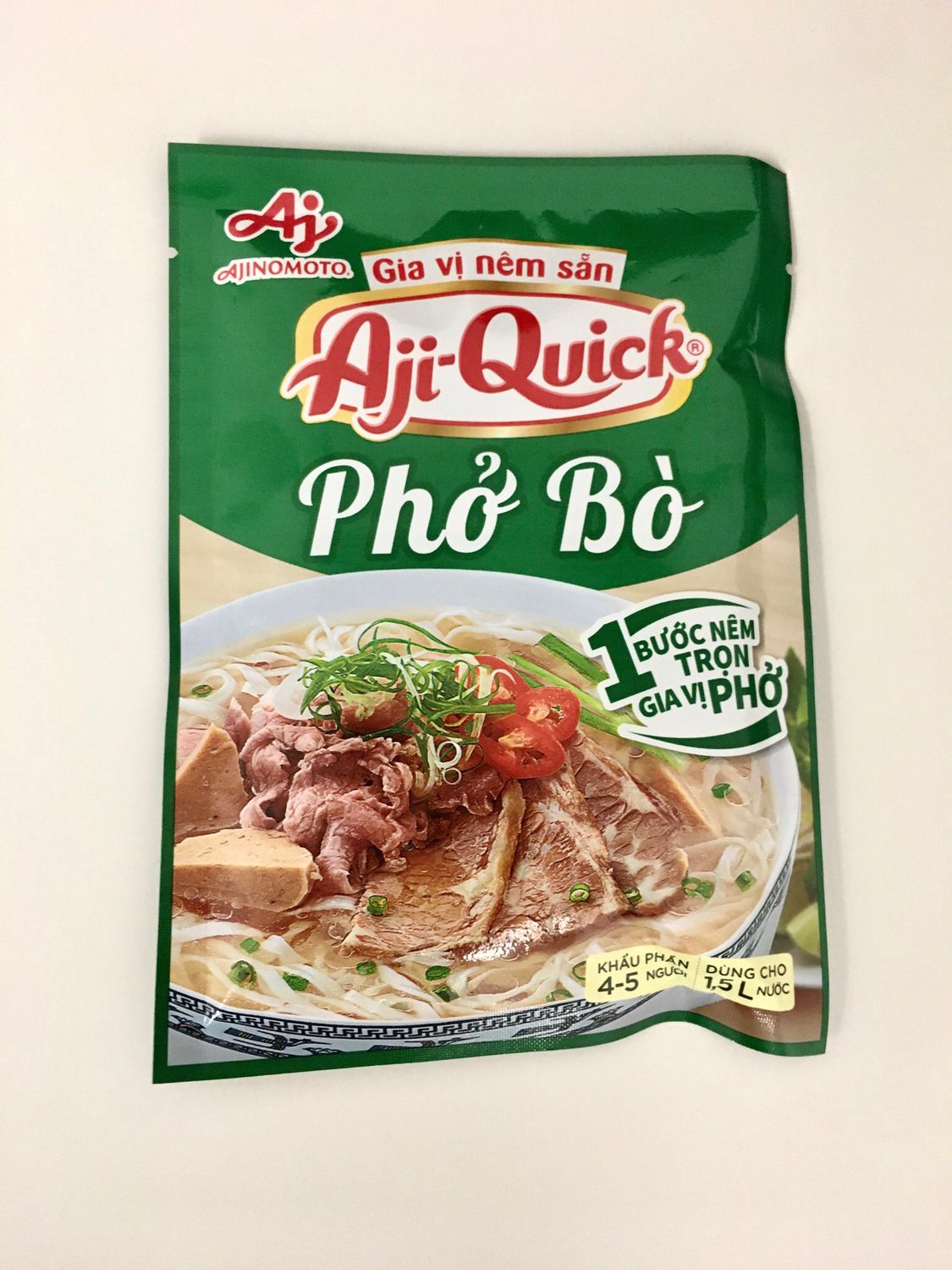 AJIQUICK BEEF NOODLE SOUP PASTE 120X57G