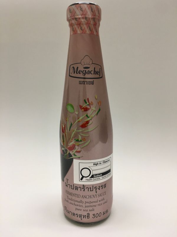 MEGACHEF FERMENTED ANCHOVY SAUCE 12x300ML