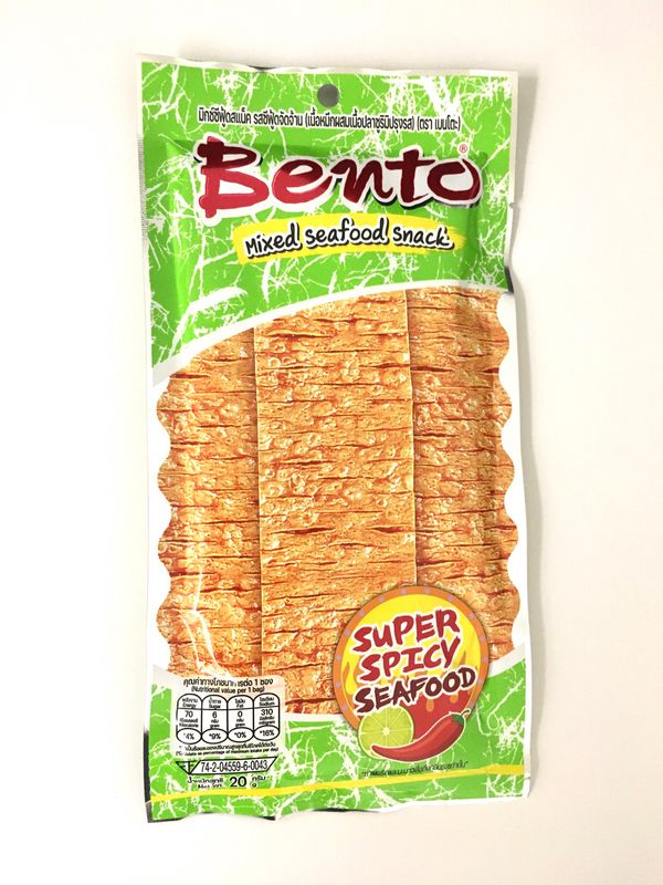 BENTO SHEET SUPER SPICY SEAFOOD 36x18G
