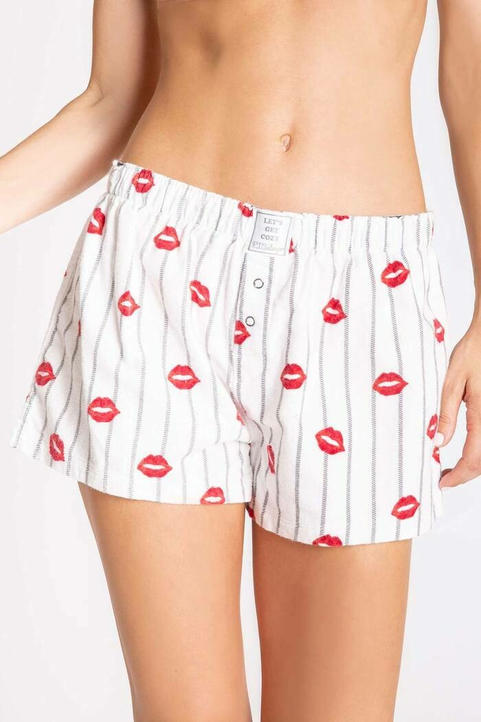 PJ Salvage Kisses Designer Pajama Short Size XL