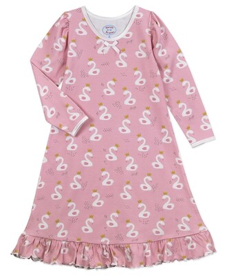 Saras Prints Super Soft Pink Nightgown  Size 2, 3