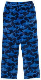Blue Shark Fleece Pajama PJ Pants Size 2/3, 4/5, 6/6X