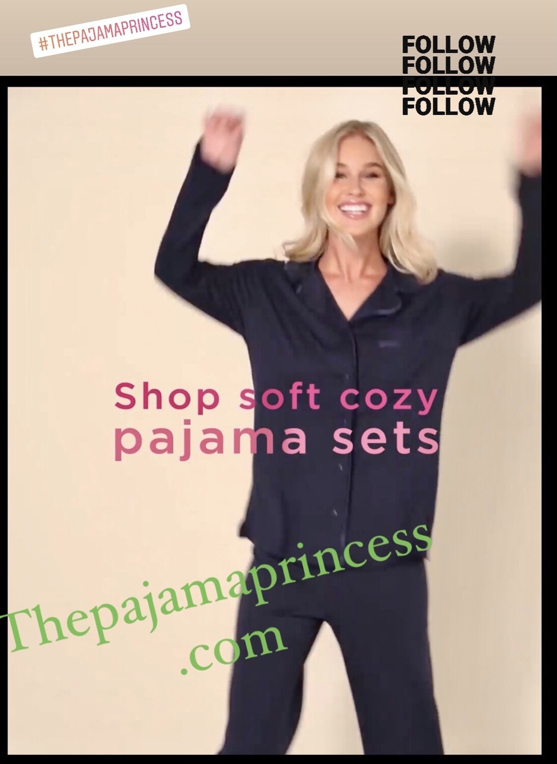 Cosabella Navy Long Sleeve Modal Pajama Pant PJ Set Size XS, S   Last 1