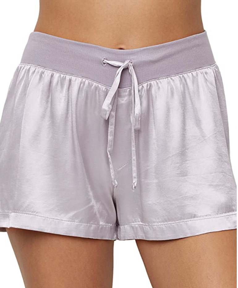 PJ Harlow Satin Lavender Pajama Short Size XL