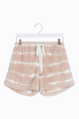 Blush Cozy Drawstring Shorts   Size L