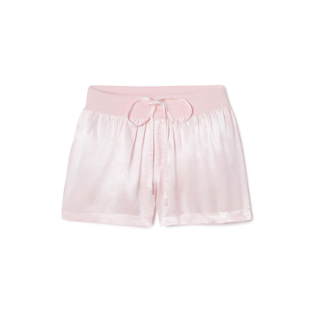 PJ Harlow Satin Pink Mikel Pajama Short Size L