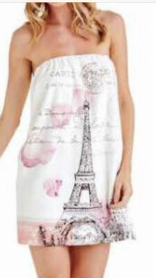 Eiffel Tower Love. Towel Wrap