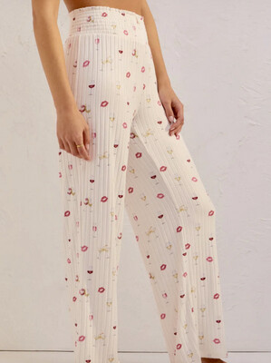 Zsupply Wine and Hearts Super Soft Lounge Pant