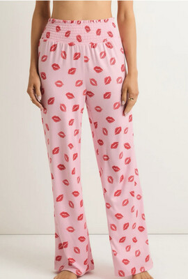 Pink And Red Kisses ZSupply PJ Dawn Pant Size XL 1 left