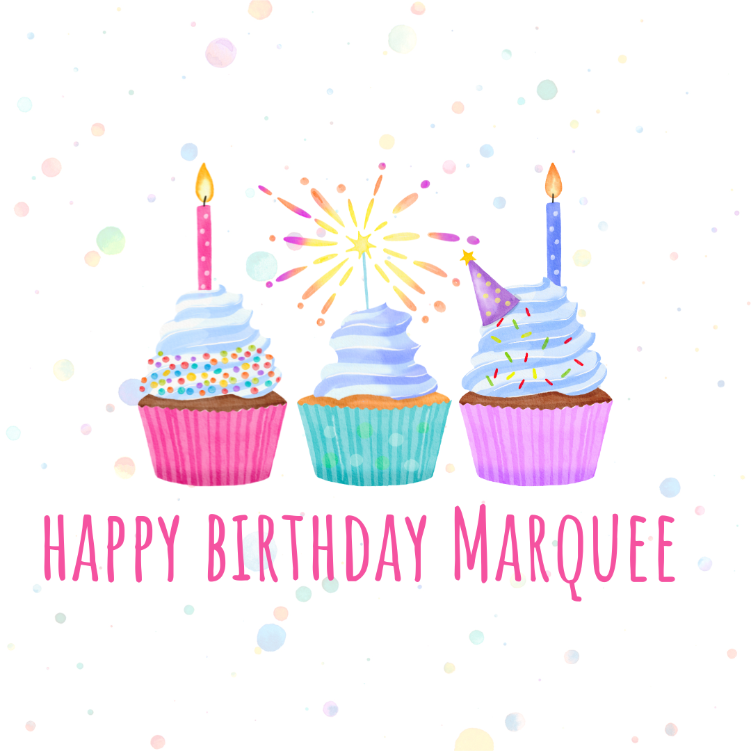 Happy Birthday Marquee