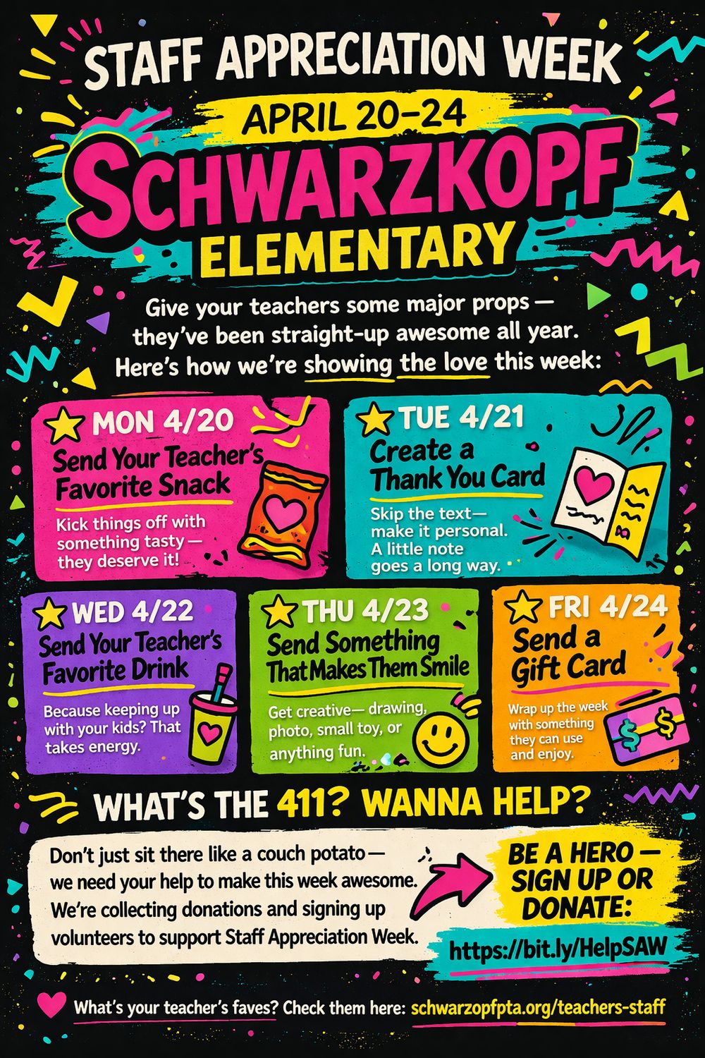 Staff Appreciation Donation