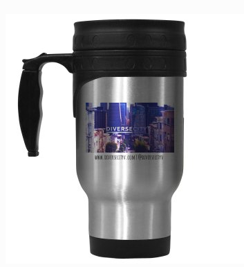 DiverseCity Ventures Stainless Steel Travel Mug