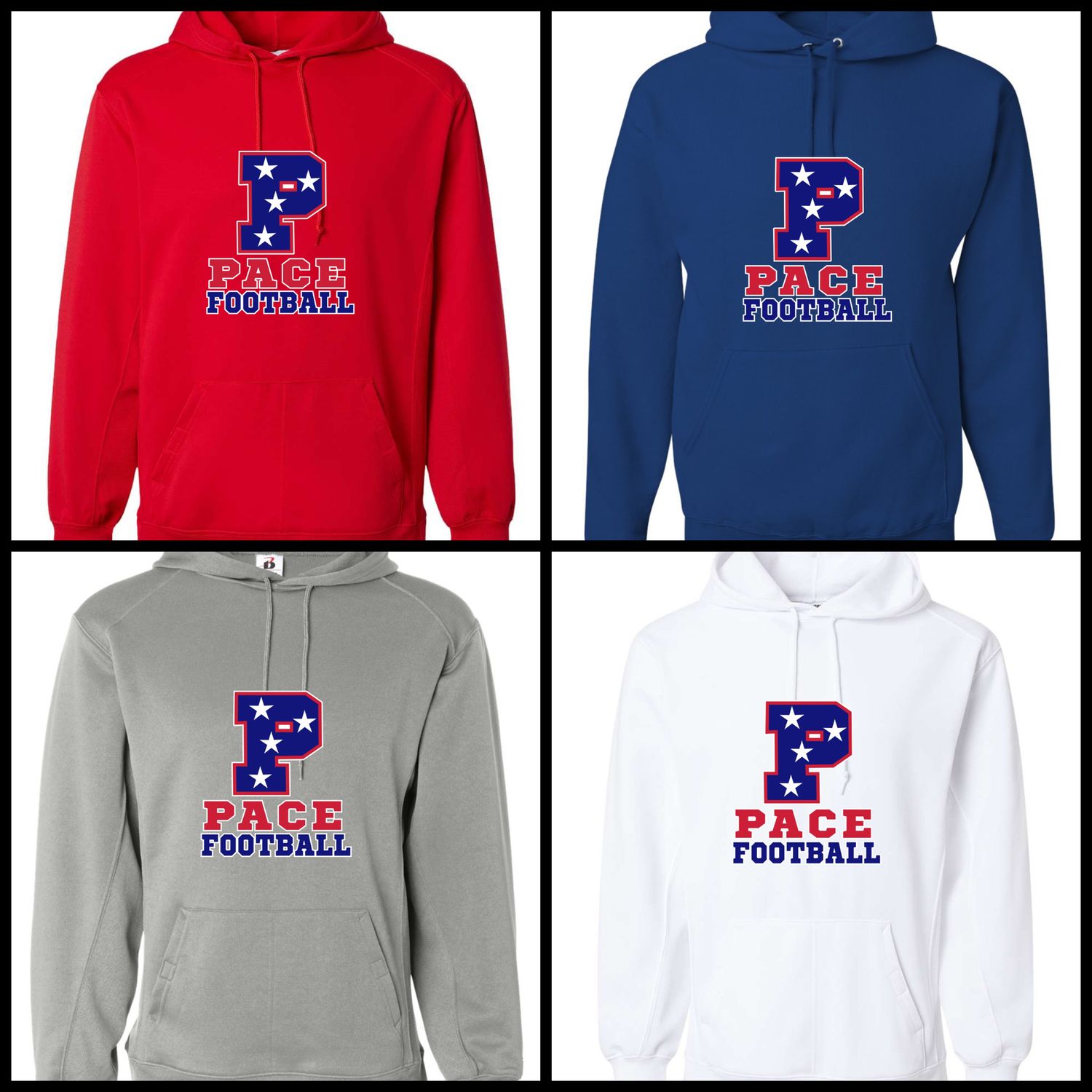 Pace Football Performance Fleece Hoodie