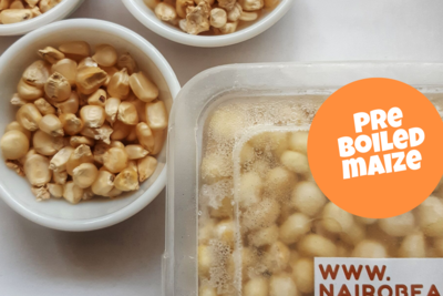 Pre Boiled Maize 500g pack