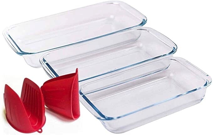 Baking Dish - Casserole Dish Set - Baking Dishes for Oven - Glass Bakeware