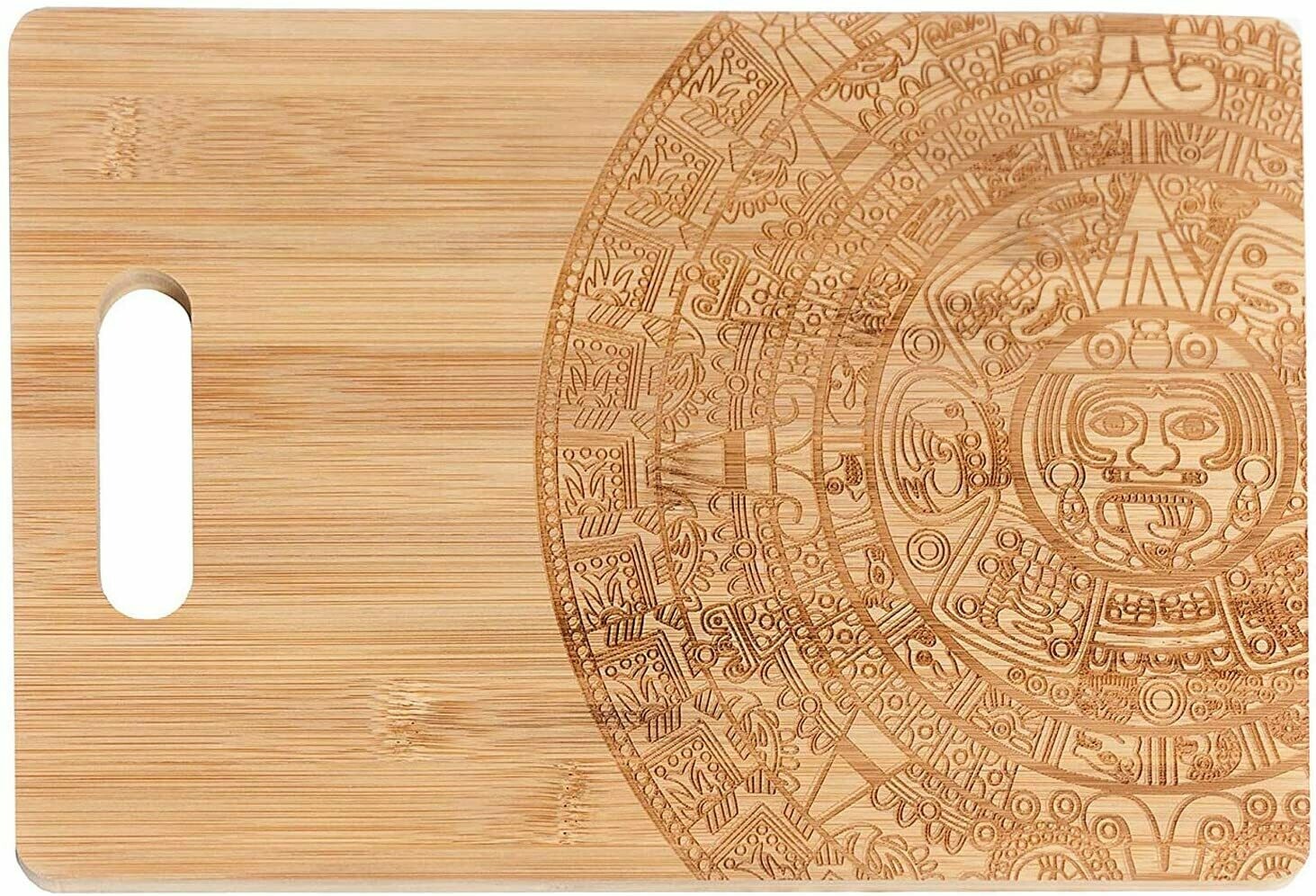 Cutting Board - Bamboo Cutting Board - Butcher Block - Wooden Cutting Board - Aztec Design