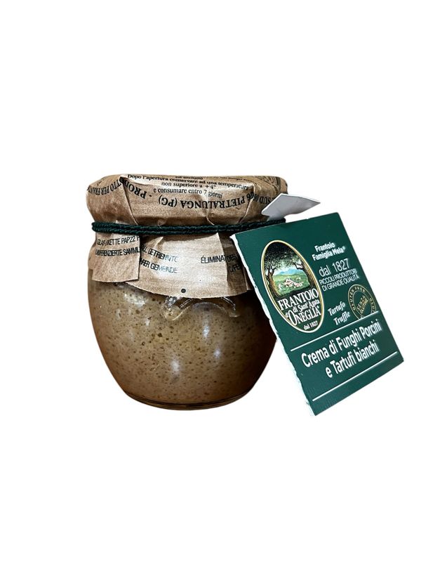 Crema di Funghi Porcini e Tartufo Bianco 80gr