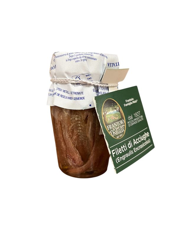 Filetti di Acciughe 78gr in olio d'oliva