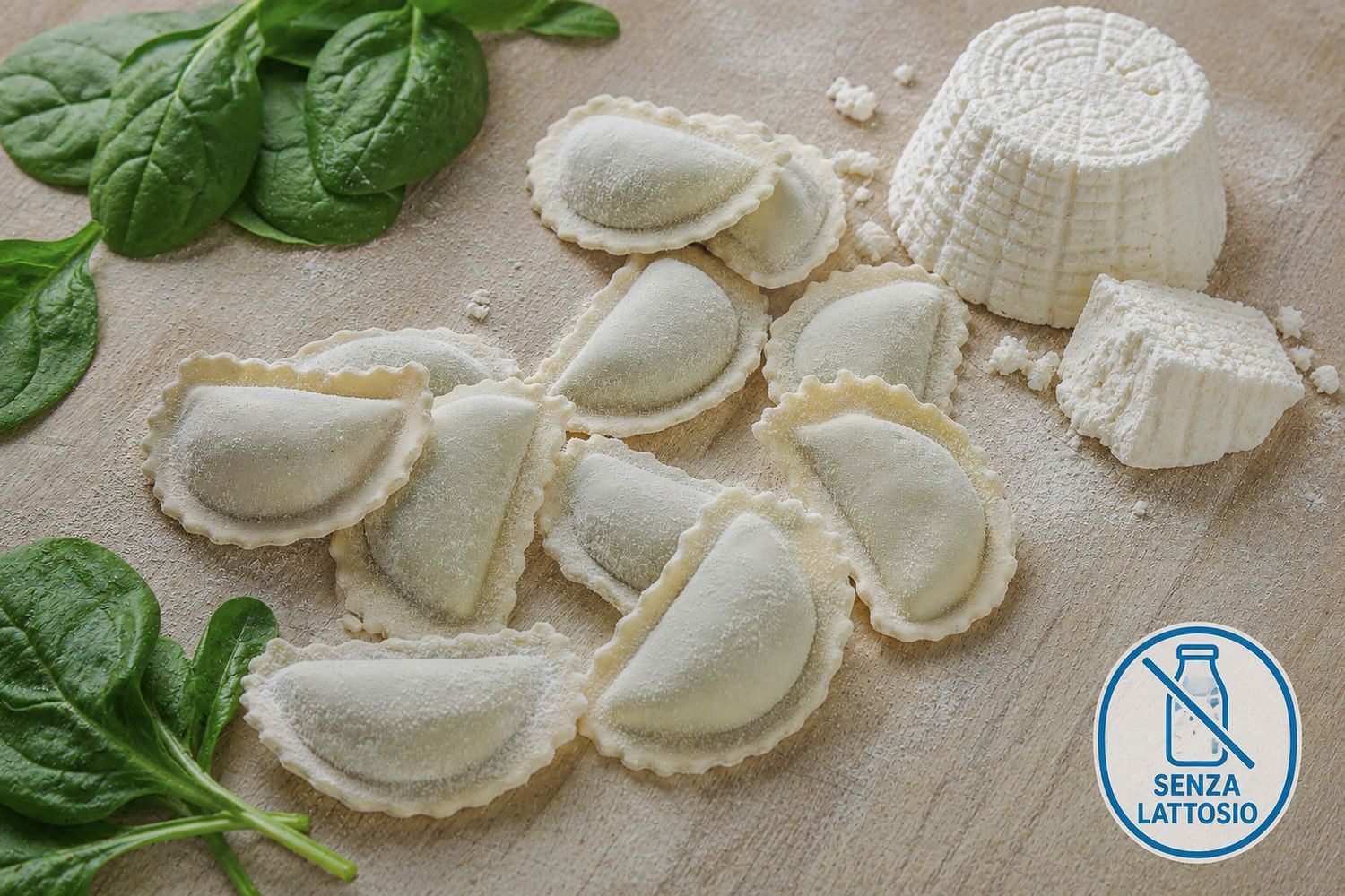 Tortelloni di Magro senza lattosio