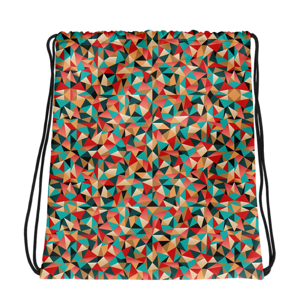 Kaleidoscope Drawstring bag
