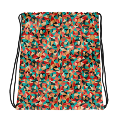 Kaleidoscope Drawstring bag