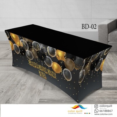 BD-02 Birthday party Table cover