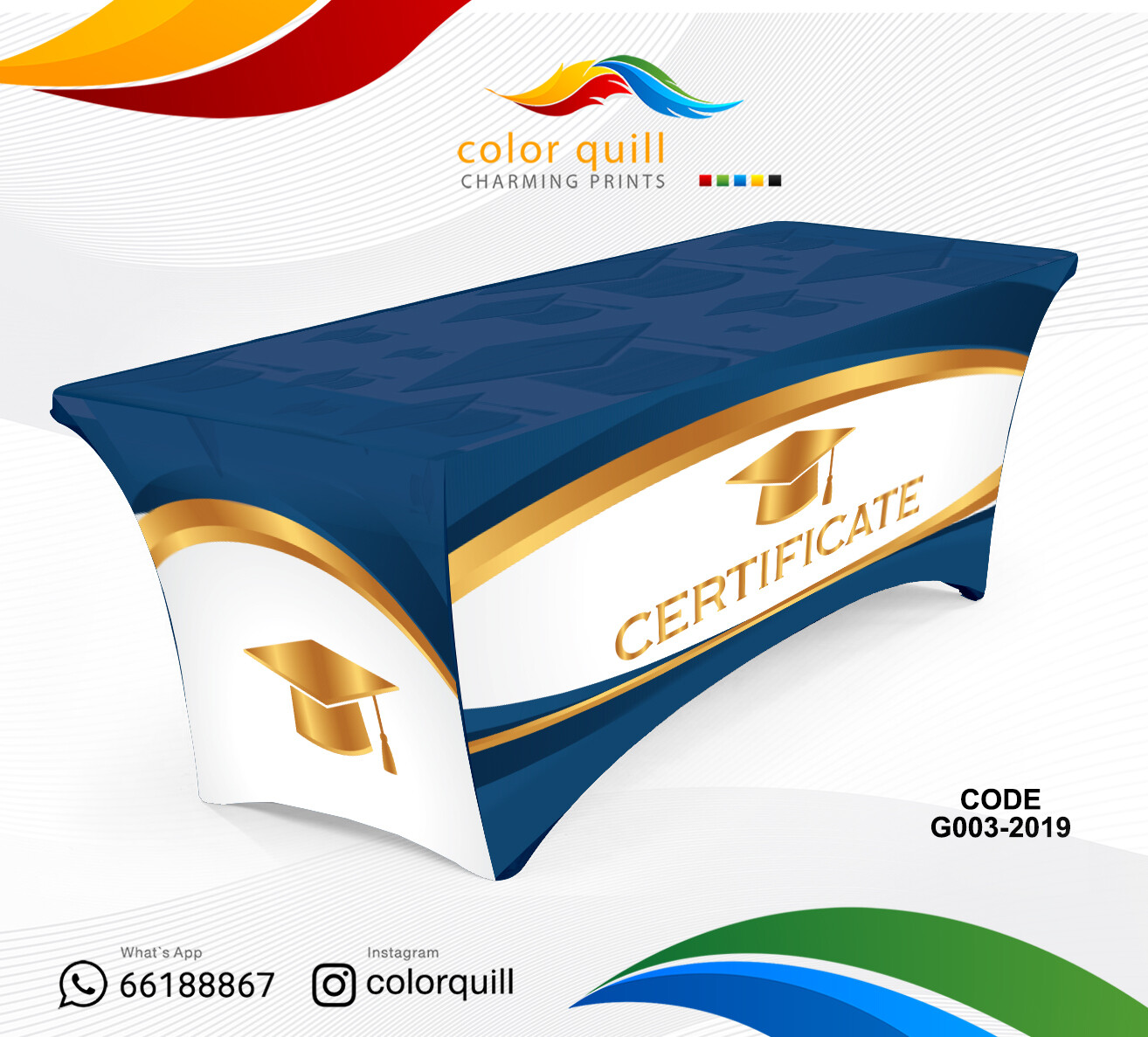 G-03 GRADUATION Table Cover