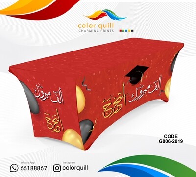 G-06 GRADUATION Table Cover