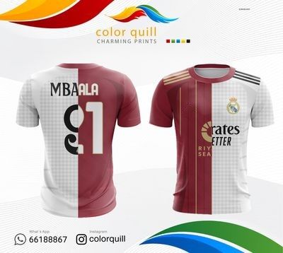تيشرت نص نص | REAL MADRID Roma
