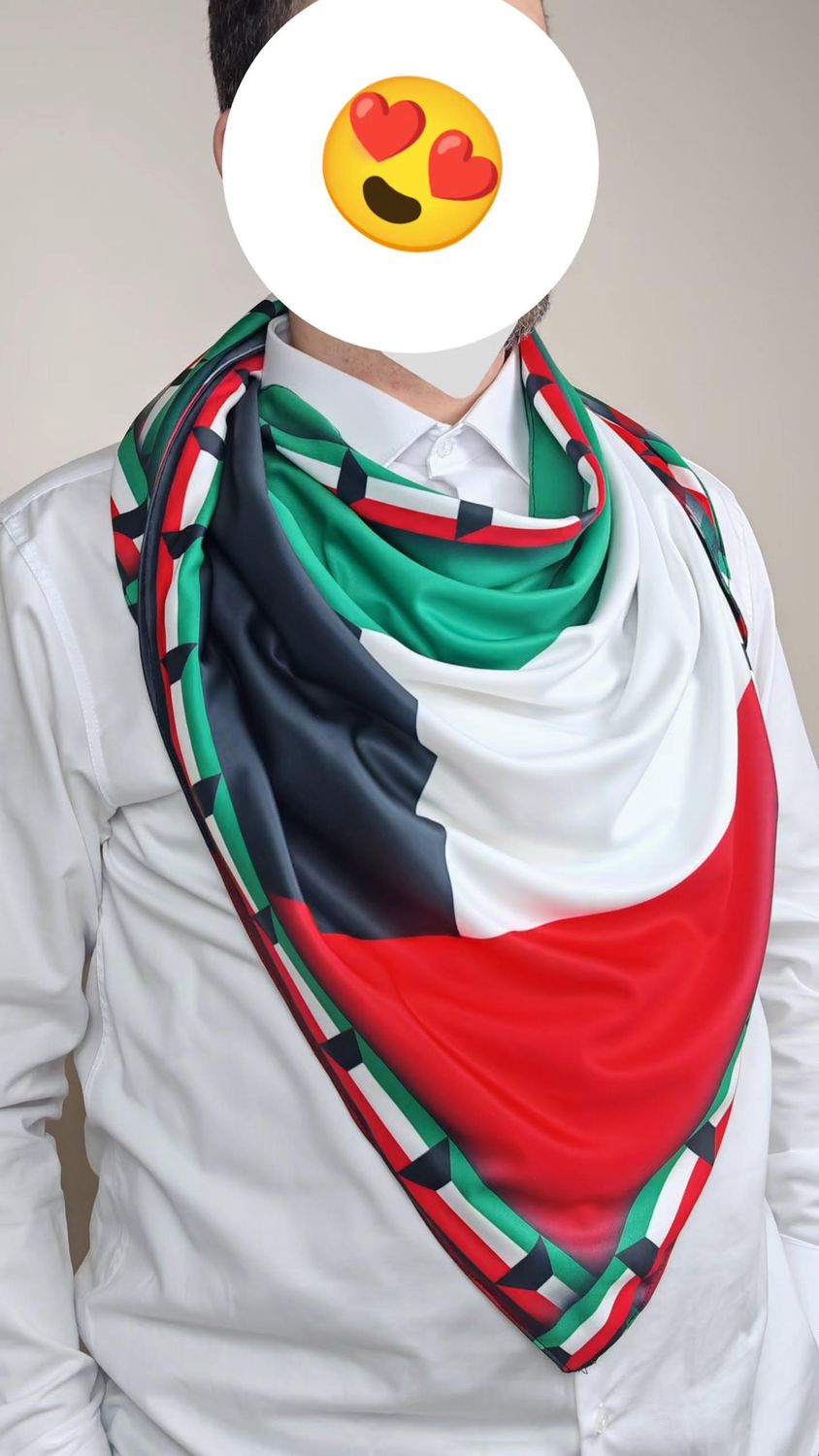 سكارف علم الكويت