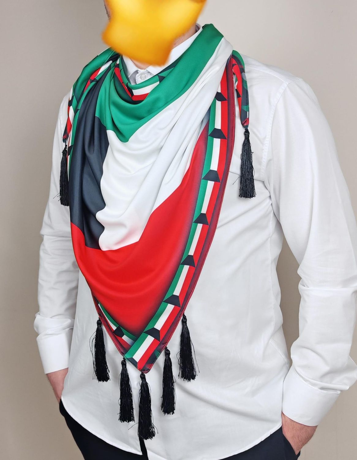 سكارف علم الكويت