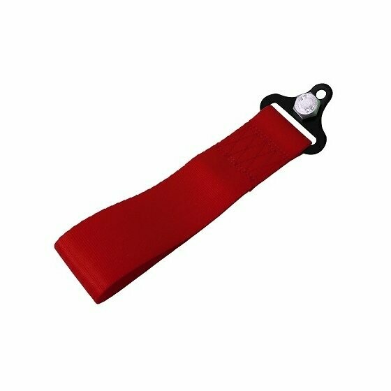 GANCHO PARA EL REMOLQUE DE TELA ROJA
