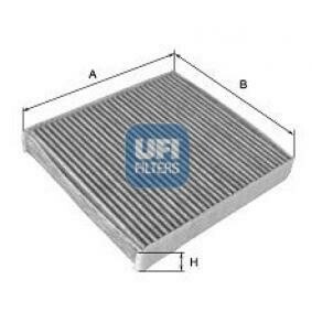 UFI FILTRO AIRE HABITÁCULO CARBÓN ACTIVO