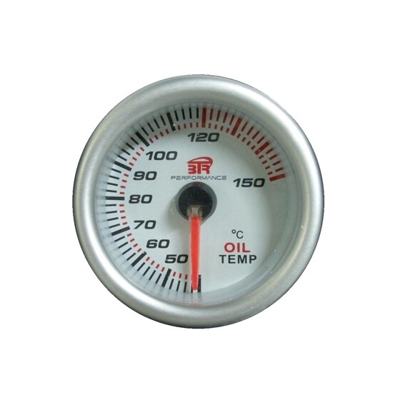 Reloj de medición de la temperatura del aceite.
