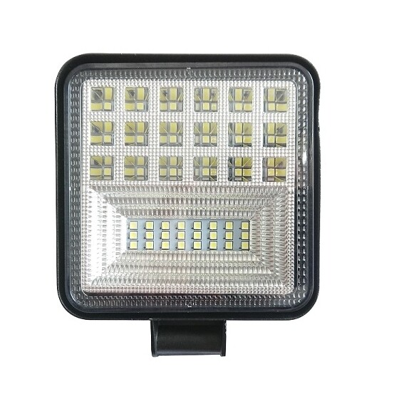 FOCO DE LED CUADRADO 12/24V, 38W Y 2500LM