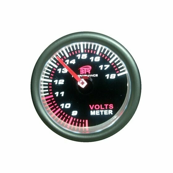 RELOJ VOLTÍMETRO SMOKED