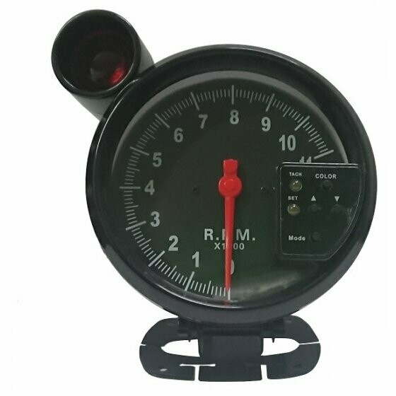 RELOJ TACÓMETRO 11000 RPM GASOLINA BLACK