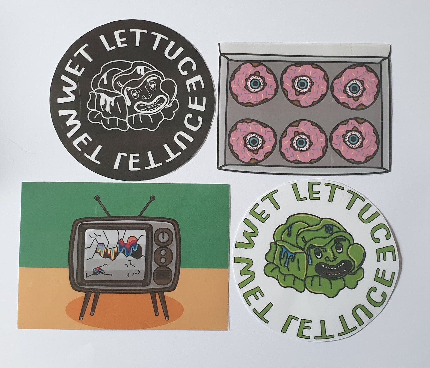 Wet Lettuce Sticker Pack