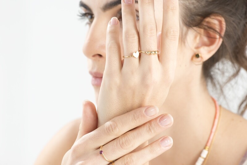 Bague Coeur les Petites - Azucar Bijoux