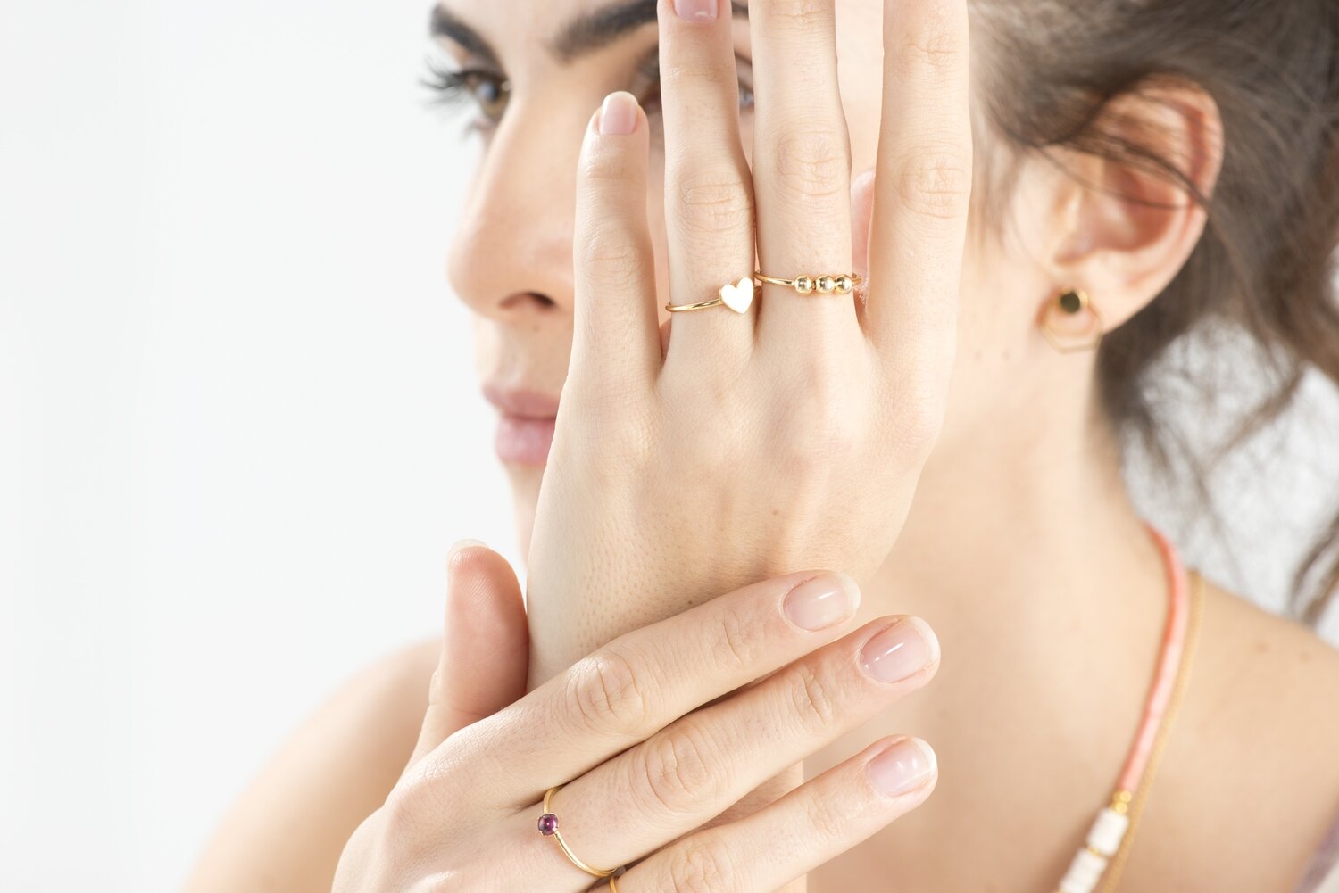 Bague Coeur les Petites - Azucar Bijoux