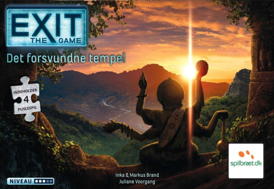 Exit Puzzle: Det forsvundne tempel (DANSK SPROG)