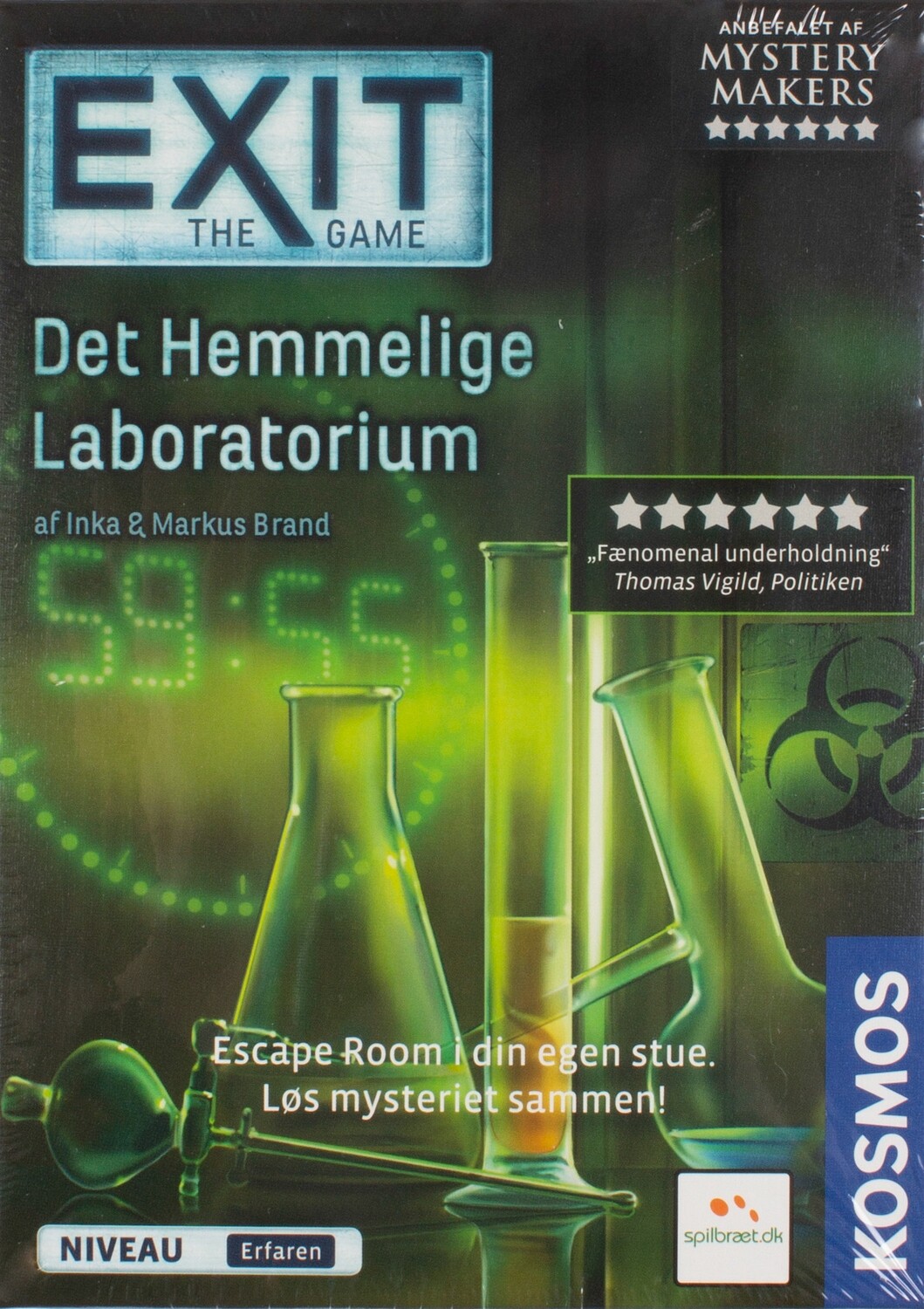 EXIT: Det Hemmelige Laboratorium (DA)